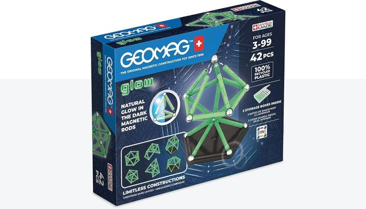 Actual product image Geomag GLOW RECYCLED 42 parts