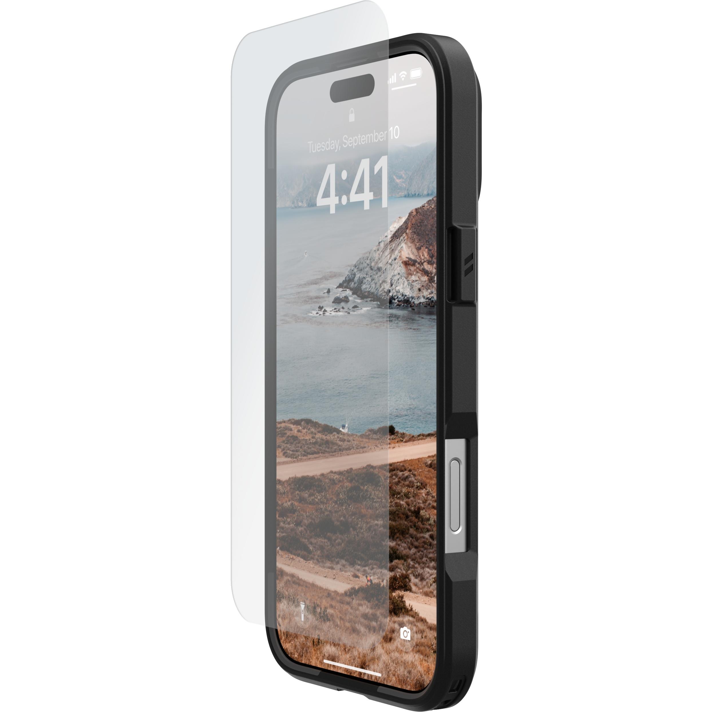 UAG Glass Shield (1 Stück, Apple iPhone 16 Pro Max), Smartphone Schutzfolie, Transparent