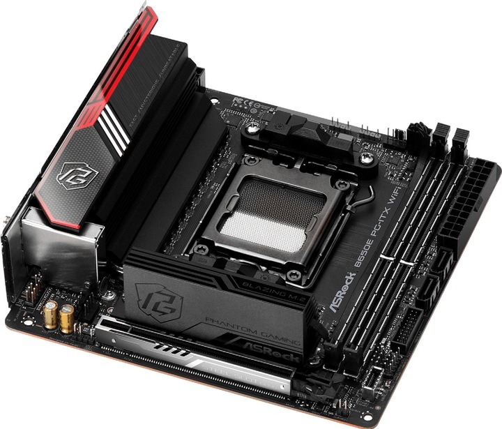 Productafbeelding AsRock B650E PG-ITX WiFi (AM5, AMD B650E, Mini-ITX)