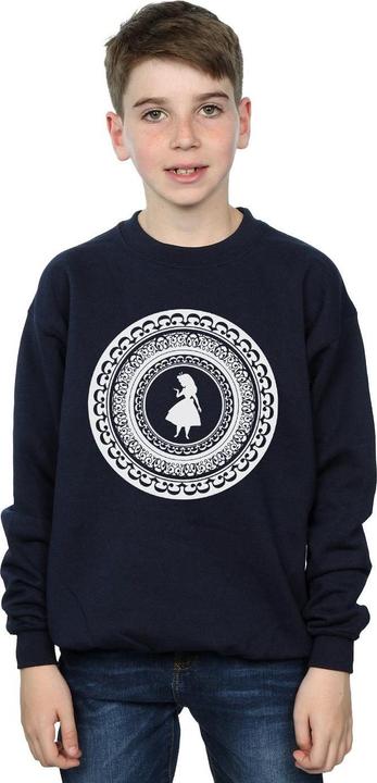 Produktbild Disney Jungen Alice im Wunderland Kreis Sweatshirt (116)