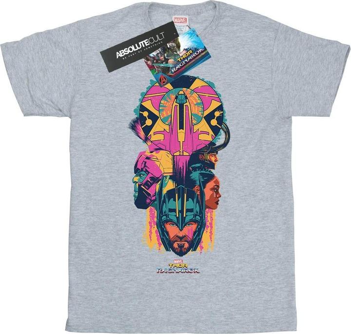 Actual product image Boys Thor Ragnarok Character Totem T-Shirt (128)