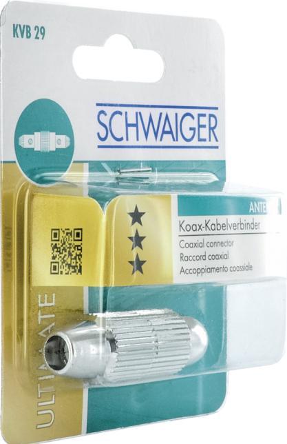 Produktbild Schwaiger Antennenkabel-Verbindung Metall