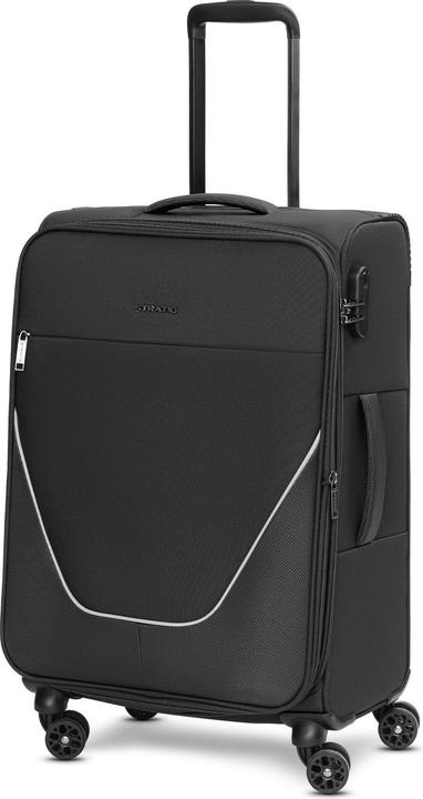 Produktbild Stratic taska 4-Rollen Trolley M 65 cm mit Dehnfalte (74 l, L (90 - 115l))