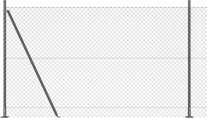 Actual product image vidaXL Zaunpfosten