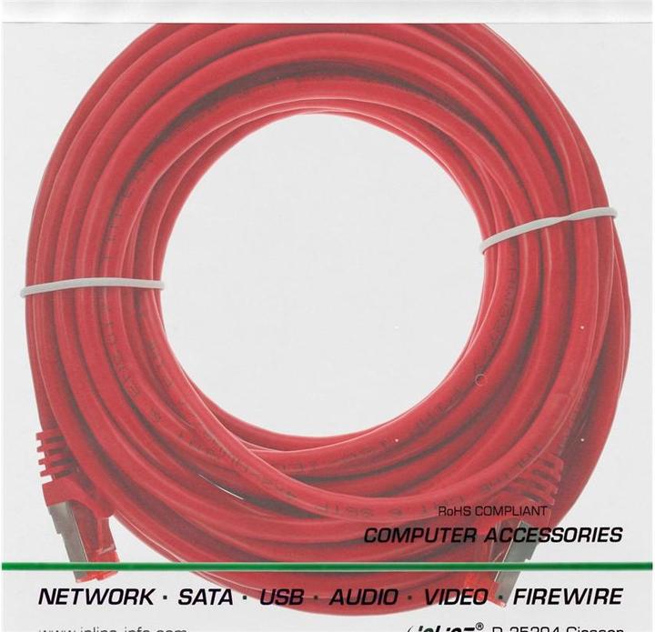 Actual product image InLine Patch cable (S/FTP, CAT6, 20 m)