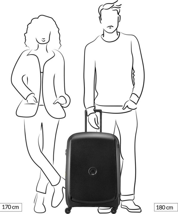 Produktbild Delsey Belmont Plus 4 Rollen Trolley M 71 cm (87 l)