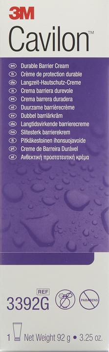 Produktbild 3M CAVILON Langzeit Hautschutz Creme 92g (Creme, 92 g)