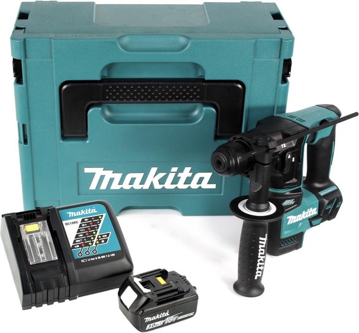 Produktbild Makita DHR 171 RF1J Akku Bohrhammer Brushless SDS Plus 18V 1,2J + 1x Akku 3,0Ah + Ladegerät + Makpac