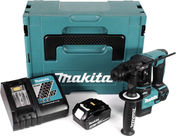 Produktbild Makita DHR 171 RM1J Akku Bohrhammer Brushless SDS Plus 18V 1,2J + 1x Akku 4,0Ah + Ladegerät + Makpac