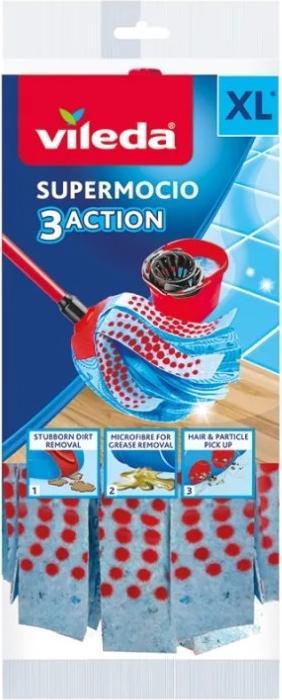 Produktbild Vileda Wischmop SuperMocio inkl. Stiel (1 Stk.)