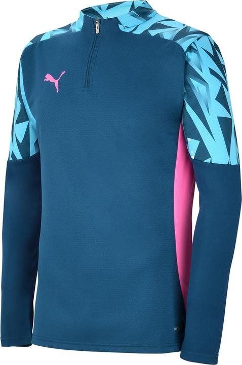 Puma Individual Final Oberteil mit kurzem Reissverschluss Training (140)
