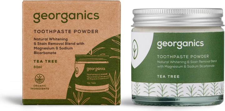 Actual product image Georganics Toothpaste powder (60 ml)