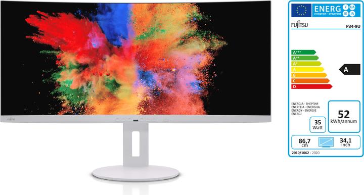 Produktbild Fujitsu P34-9 UE (3440 x 1440 Pixel, 34.14")
