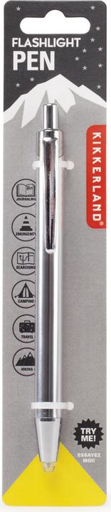 Produktbild Kikkerland Flashlight Pen (Silver)
