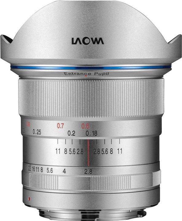 Venus Optic Laowa 12mm f/2.8 Zero-D Nikon Silber (Nikon F, Vollformat)