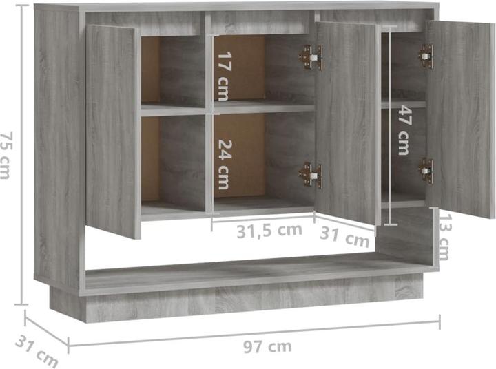 Image du produit vidaXL Sideboard (97 x 31 x 75 cm)