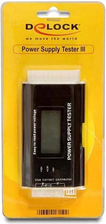 Produktbild Delock Netzteiltester III mit LCD