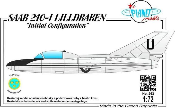Produktbild Planet Models SAAB 210-I LILLDRAKEN Initial Configurat