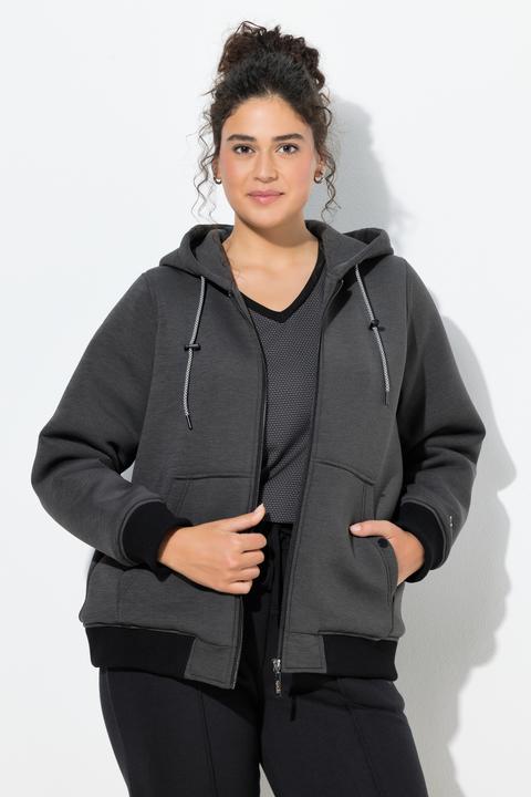 Produktbild Ulla Popken Softshelljacke, wasserabweisend, Steppfutter, Kapuze (60)