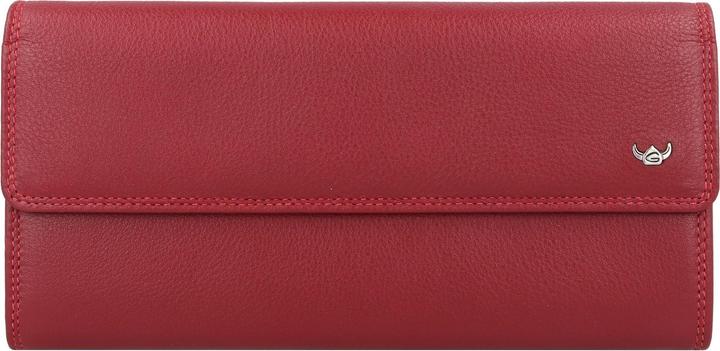 Actual product image Golden Head Polo wallet RFID leather 19.5 cm