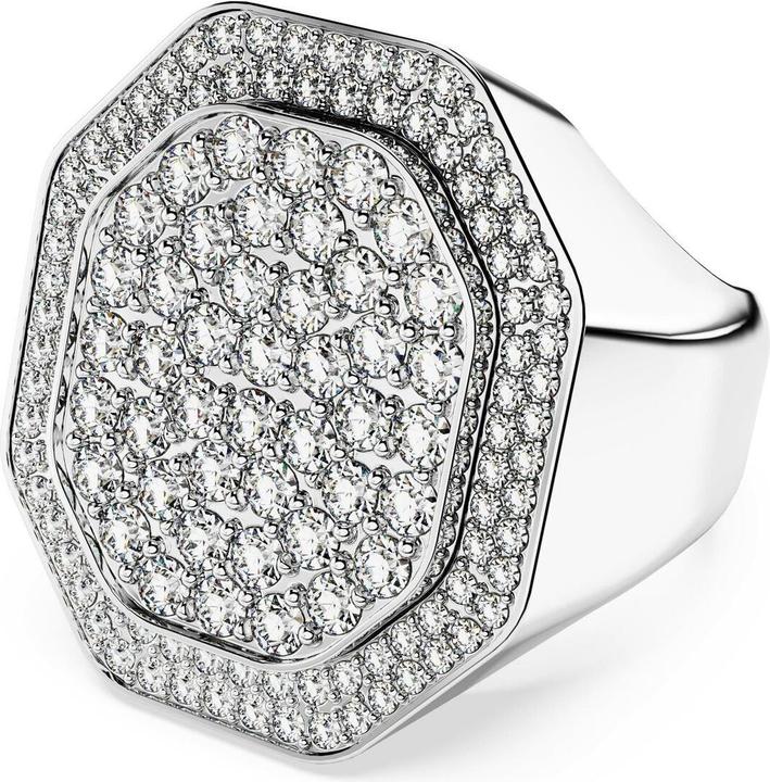 Actual product image Swarovski Dextera Cocktail Ring Octagon Shape White (50)