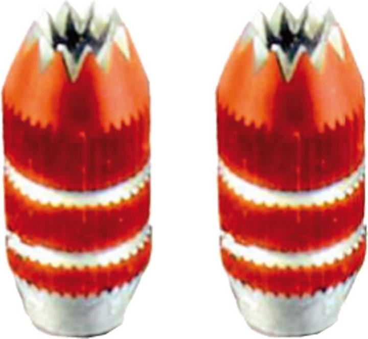 Actual product image Multiplex Billet grips aluminum orange 22 mm Smart SX and Royal SX