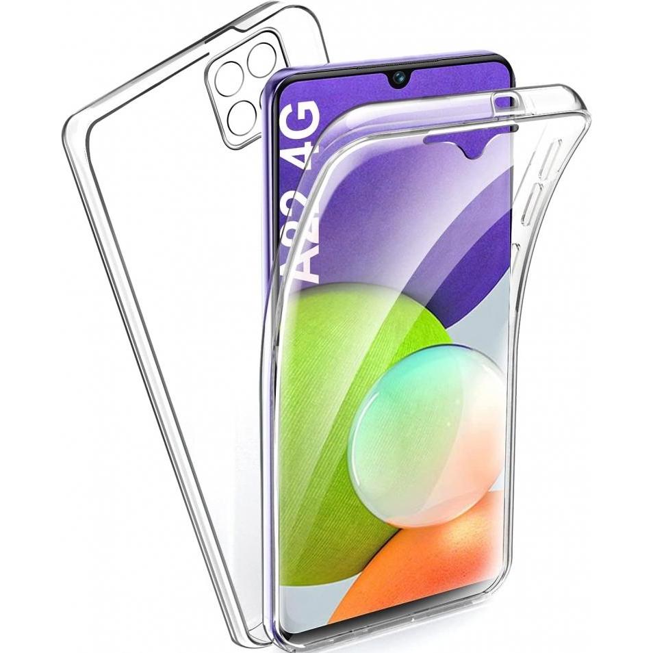 Screenguard 360° Screen & Body Protector Samsung Galaxy A22 4G Hülle mit Folie (Samsung Galaxy A22), Smartphone Hülle, T...