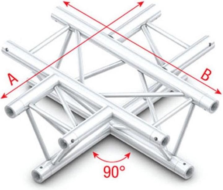 Produktbild Showtec 90° 4-way horizontal
