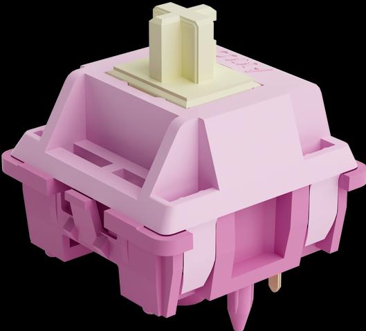 Actual product image Akko V3 Creamy Purple Pro, mechanisch, 5-Pin, taktil MX-Stem, 30g - 45 Stück