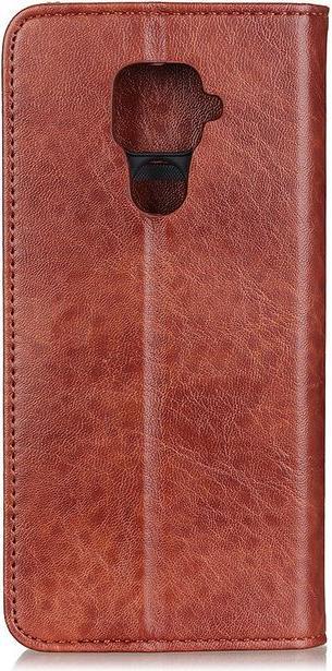 Produktbild MU Classic Crazy Horse V Leder Bookcover Series (Xiaomi Redmi Note 9)