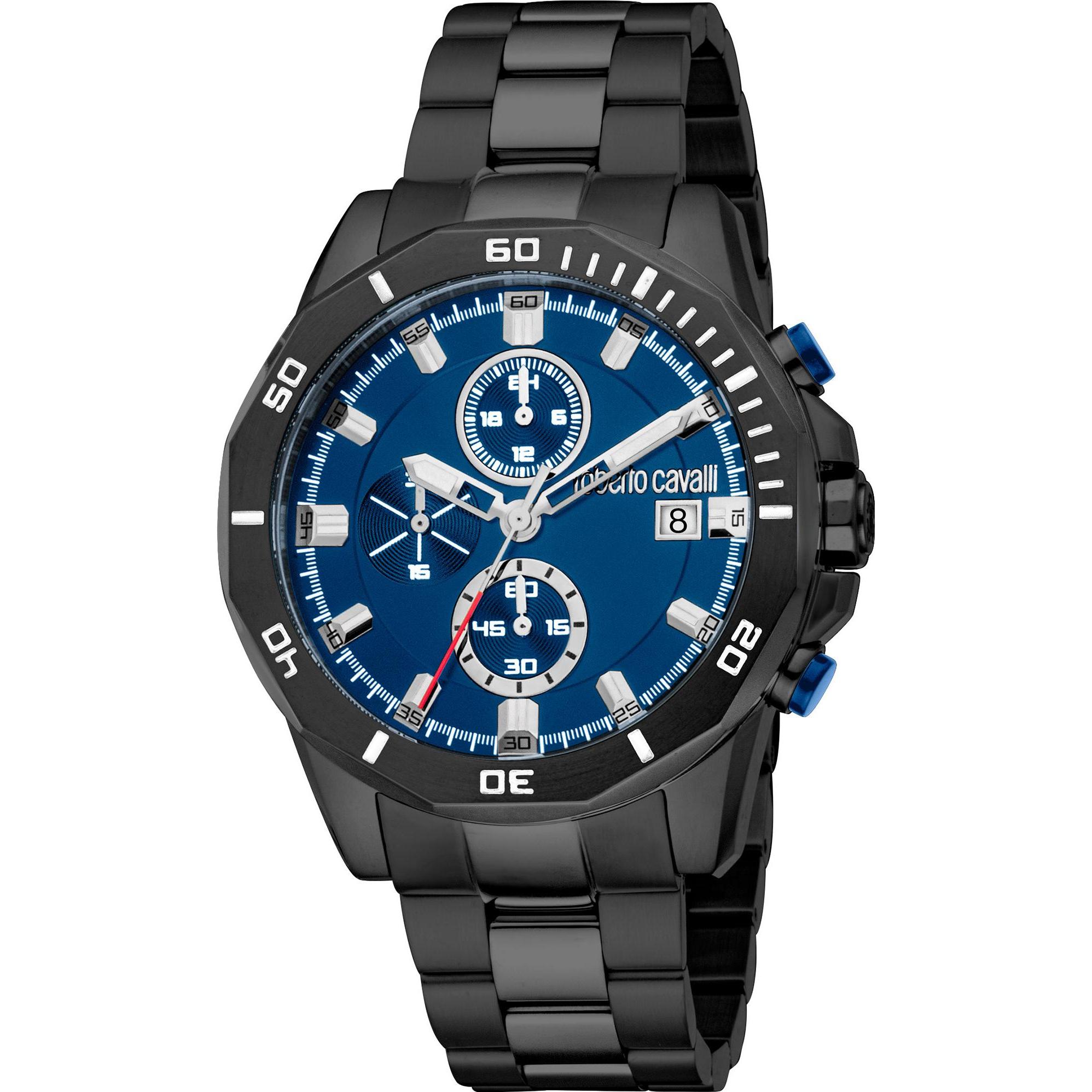 Thumbnail - Just Cavalli, Armbanduhr, Herrenuhr Uomo Sport III, Schwarz, (42 mm)