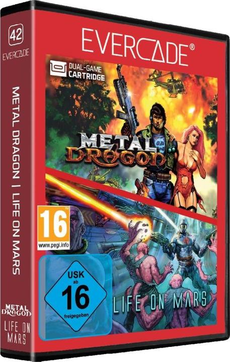Image du produit Blaze Cartouche Evercade Metal Dragon/Life on Mars (Allemand)