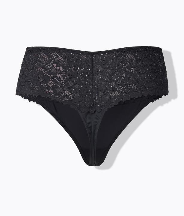 Produktbild TruYou String-Panty, fein glitzernde Spitze, Mikrofaser (54, Einzelpack)