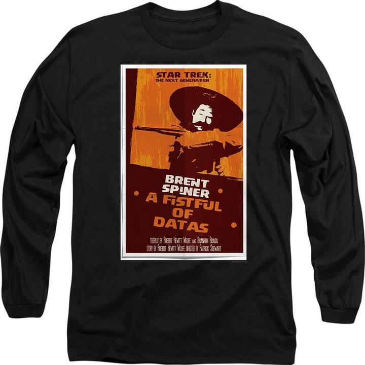 Actual product image Unisex Adult The Next Generation Season 6 Episode 8 T-Shirt (L)