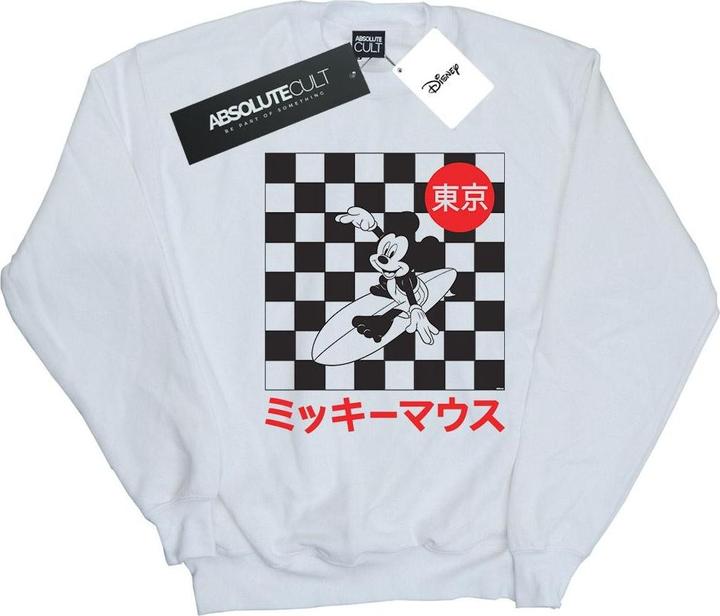 Actual product image Disney Girls Mickey Mouse Surfing Sweatshirt (152, 158)