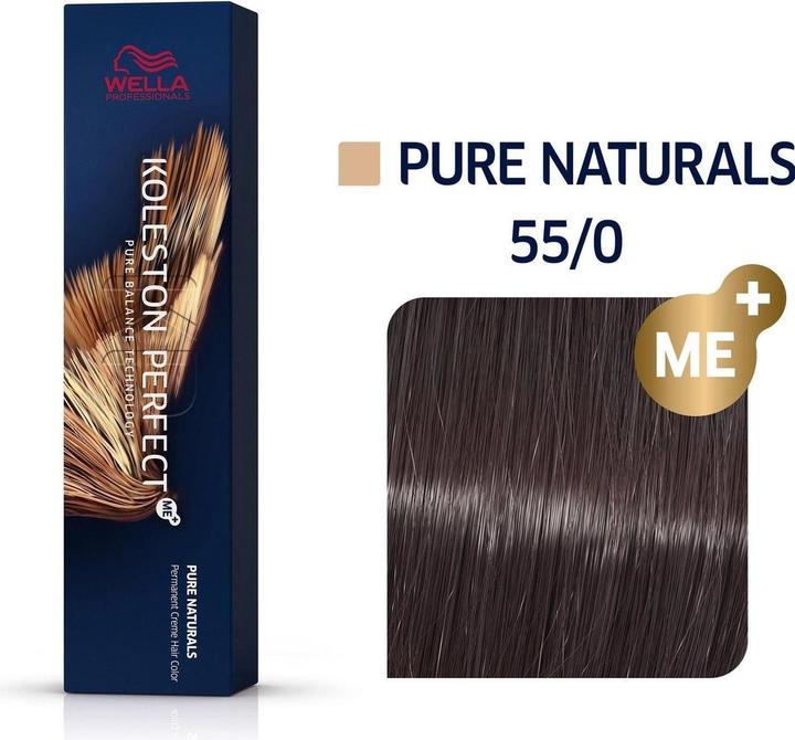 Produktbild Wella Koleston Pure Naturals (55/0 hellbraun intensiv-natur)