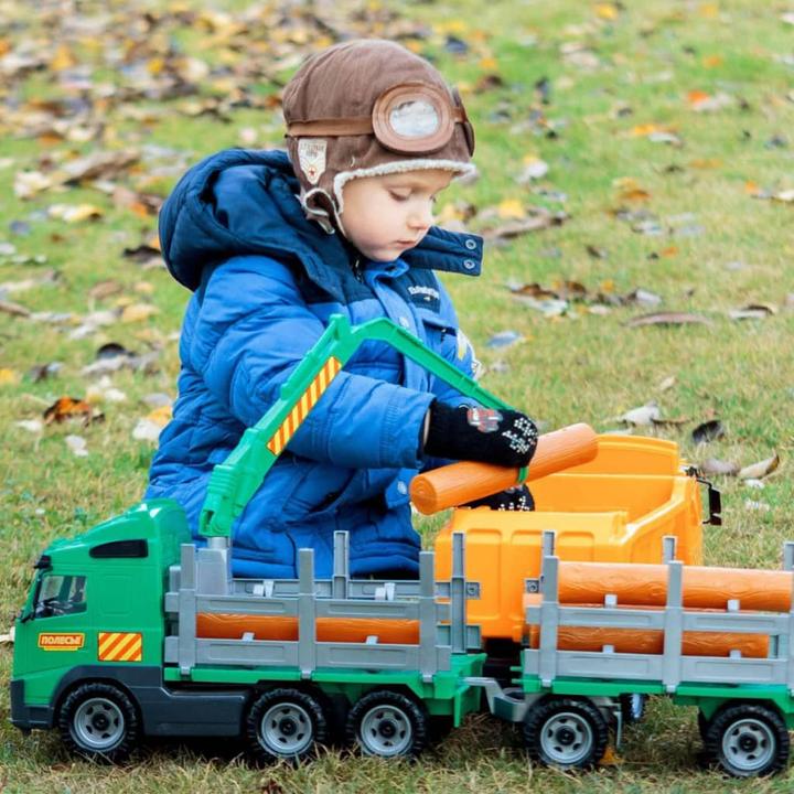 Immagine prodotto Polesie Volvo Houttransport Vrachtwagen met Aanhanger