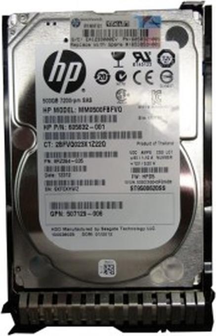 Image du produit HPE Disque dur 500Gb Dual SAS 7.200Rpm (0.50 To, 2.5")