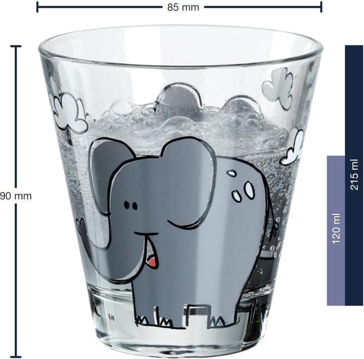 Image du produit Leonardo Gobelet Bambini Elephant 120 ml, 6 pièces