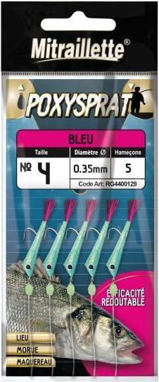 Ragot poxysprat 5 hooks n°4 X8032602