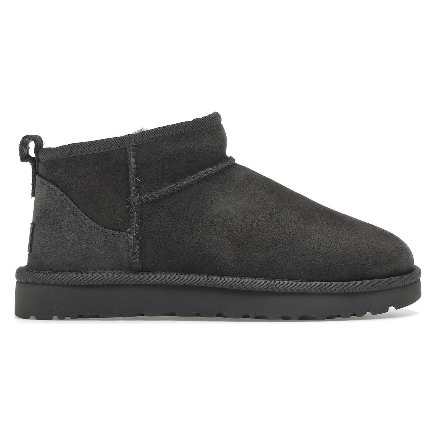Ugg, Damen, Boots + Stiefel, Classic Ultra Mini, Grau, (40)
