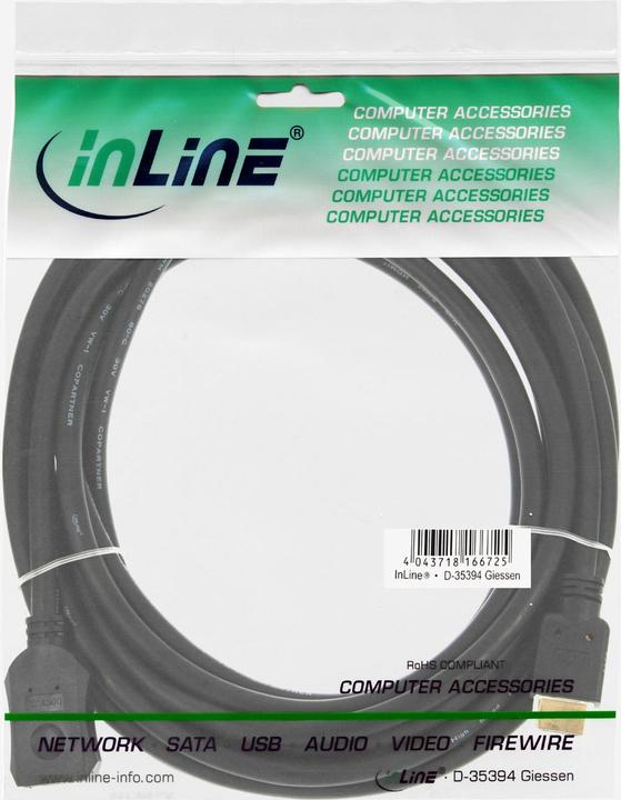 Image du produit InLine HDMI (Typ A) — HDMI (Typ A) (3 m, HDMI, 1.3)