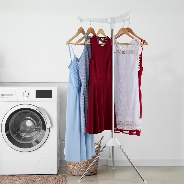Actual product image Relaxdays Clothes drying rack