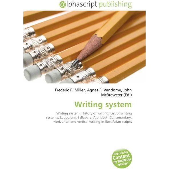 Writing system, Fachbücher von Agnes F. Vandome, Frederic P. Miller, John McBrewster