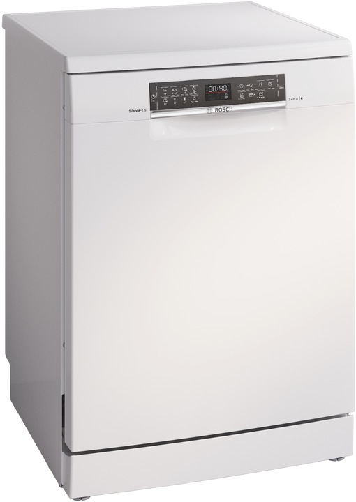 Immagine prodotto Bosch Hausgeräte Serie 6, Lavastoviglie a libero posizionamento, 60 cm, Bianco, SMS6ECW00E