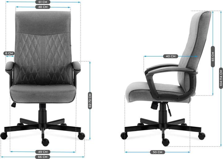 Produktbild Mark Adler Office Chair BOSS 3.2 GREY
