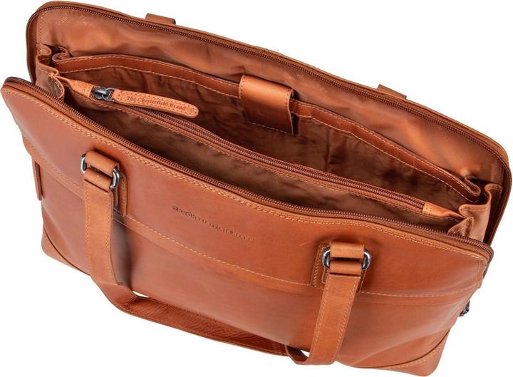 Produktbild The Chesterfield Brand Branson Schultertasche Leder 37 cm Laptopfach