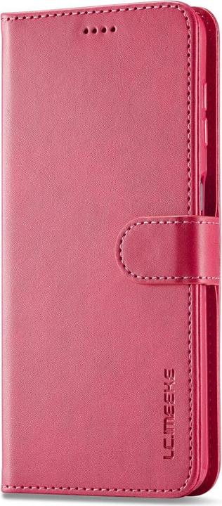 Actual product image LC.Imeeke Galaxy A15 - Leather case pink (Samsung Galaxy A15)