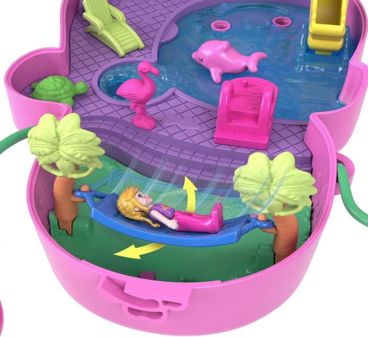 Productafbeelding Polly Pocket Speelset aap mama en baby