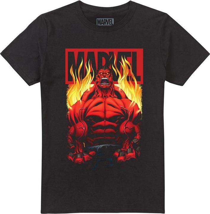 Immagine prodotto Maglietta Hulk Rosso Fuoco Uomo (5XL)